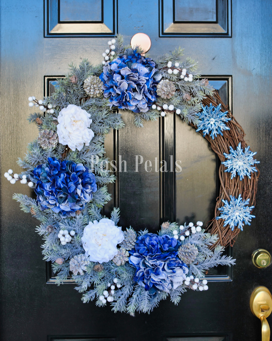 Stunning Sapphire Wreath